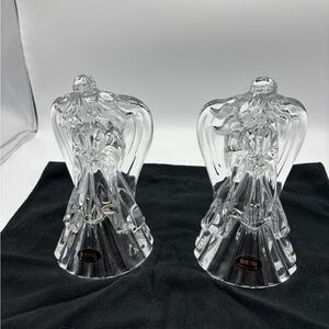 VTG. Deplomb Crystal Angel Figurines